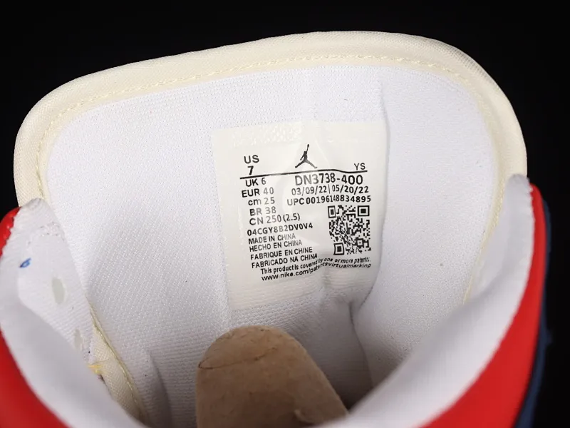 All categories Air Jordan Jordan series basketball shoes Air Jordan 1 Mid Air Jordan 1 "Multi-Colour" AJ1 Qiao 1 colorful color matching China basketball shoes DN3738-400